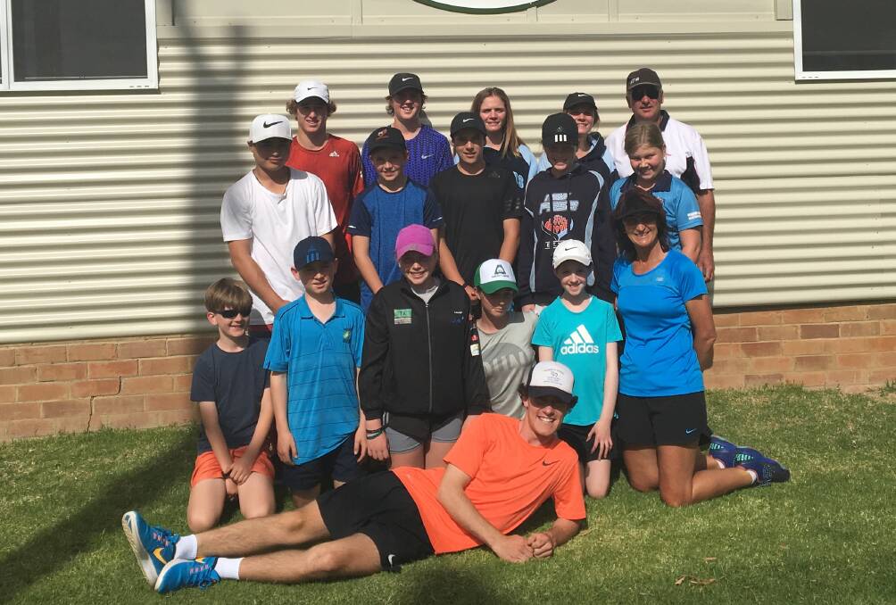 It's been a huge holiday period for Parkes junior tennis players.


