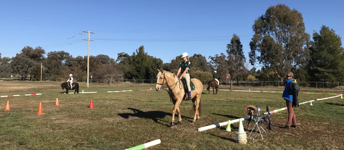 Parkes Pony Club which recently hosted a grant funded clinic.