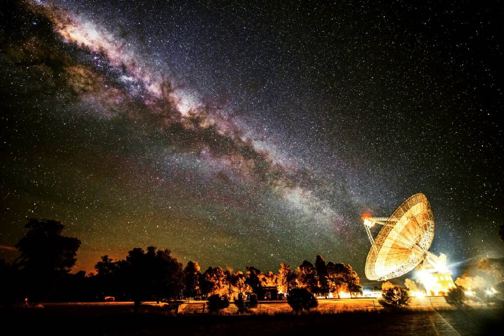 The iconic Parkes Radio Telescope will be lit up for 'Light It Up Blue For Autism' on Thursday, Friday and Saturday evenings. 
