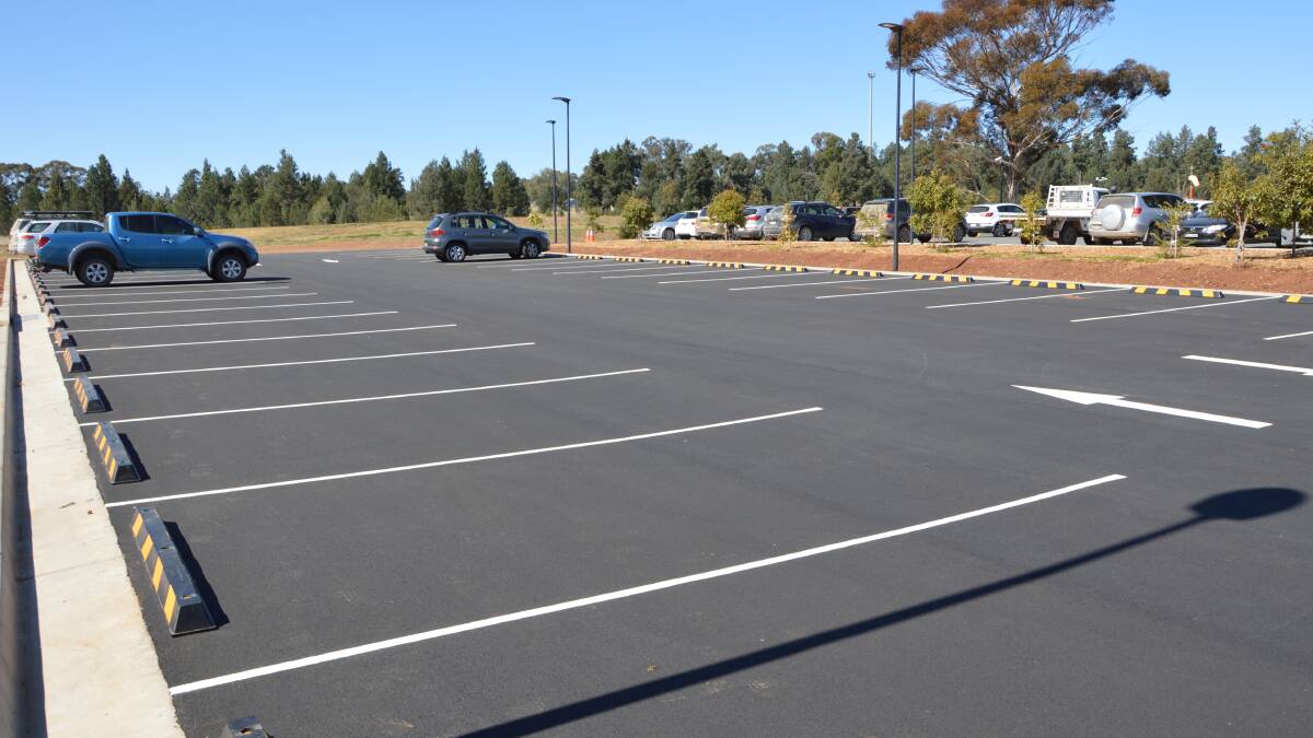 An additional 42 car parking spaces are now available at the Parkes Hospital. 