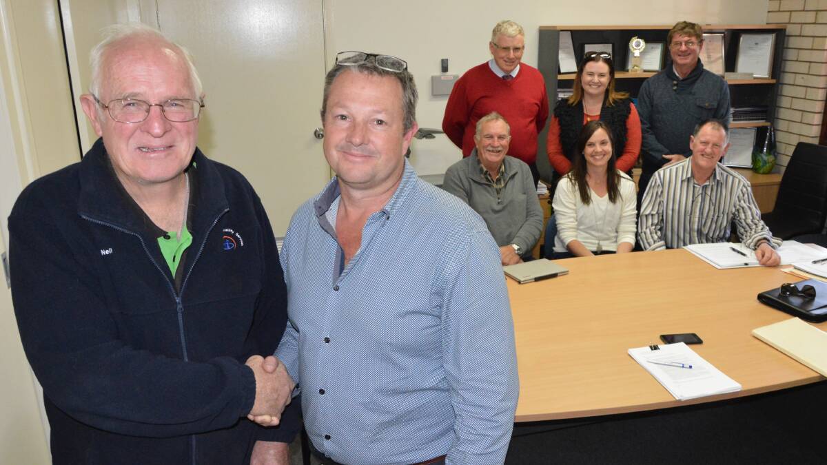NEW LEADER: Currajong Disability Services board members have welcomed their new Chief Executive Officer, Jeff Evans.  