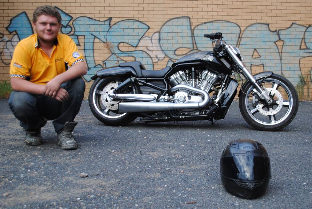 Ricky Mill from the Central West Car Club is living the dream.  Ever since Harley Davidson released the Muscle Ricky knew that he wanted one and now he finally has it.