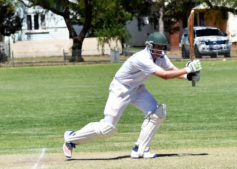 Parkes batsman Peter Yelland in action. Parkes District Cricket Association is looking forward to a successful season after its AGM. 
