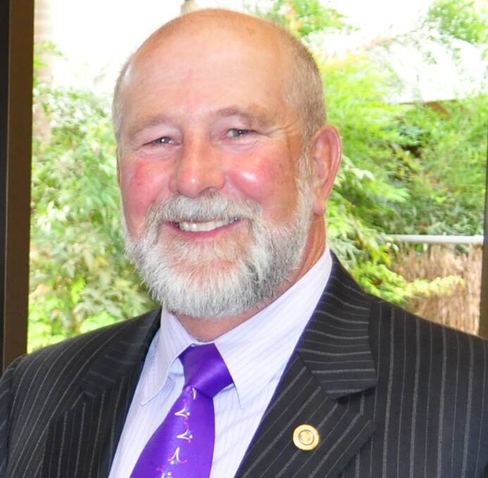 Cr Ken Keith, OAM, Mayor of Parkes Shire. 