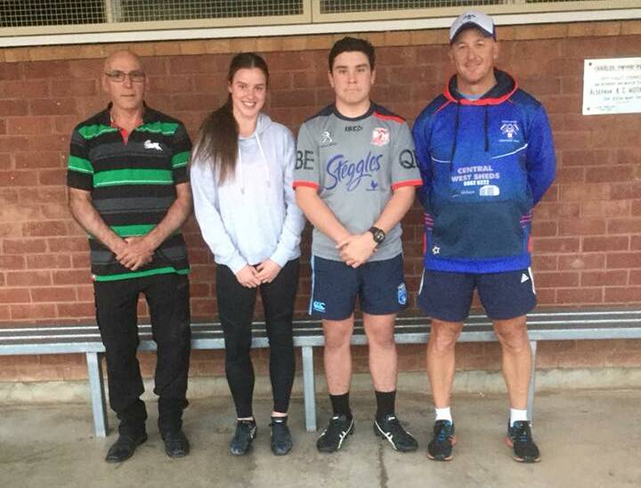 Congratulations to Harrison MacGregor and Daisy Burns club Captains for 2018
Bob Skinner‎, Daisy Burns, Harrison MacGregor and Stuart Milne.