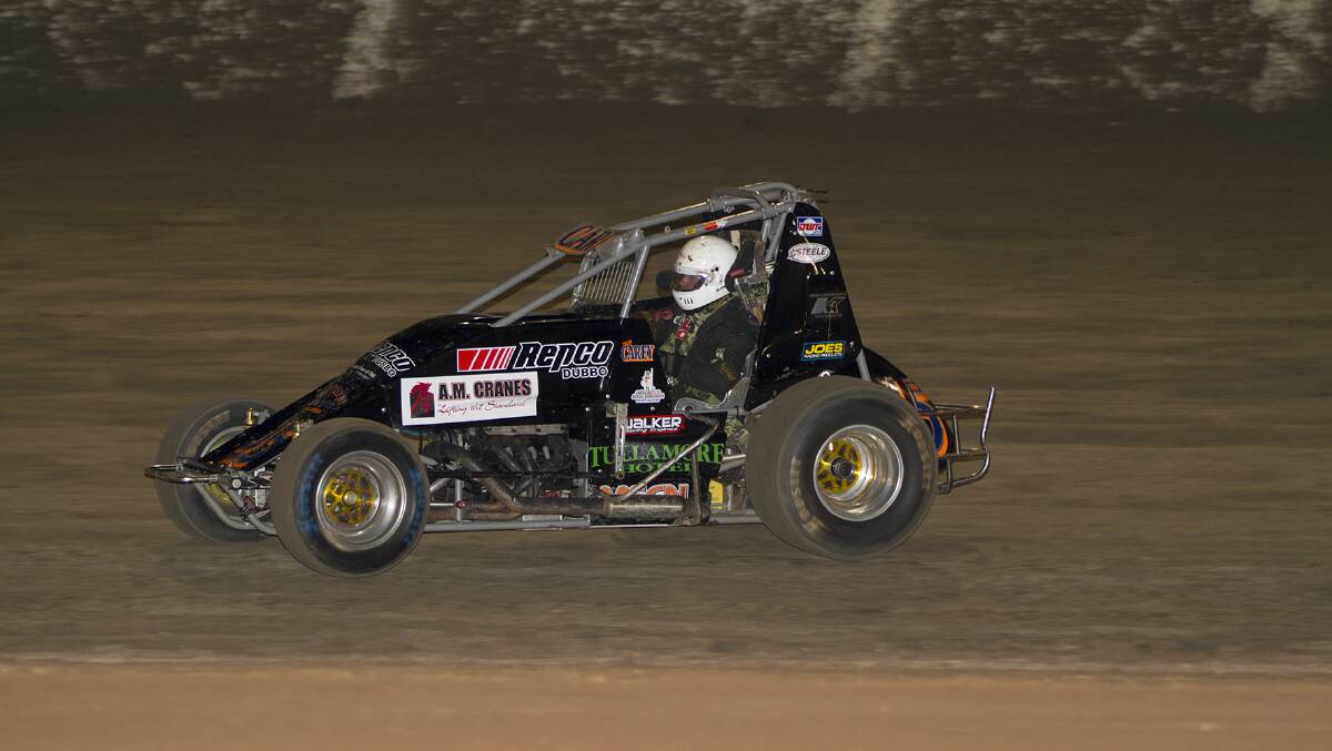 WINGLESS SPRINTS: Troy Carey achieved a major milestone last Saturday night, claiming his maiden state title crown. Photo courtesy of Nakita Pollock Photography