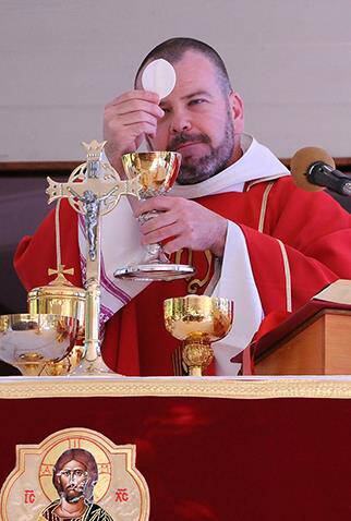 Bishop Columba Macbeth-Green, will celebrate the Chrism Mass on Monday. 