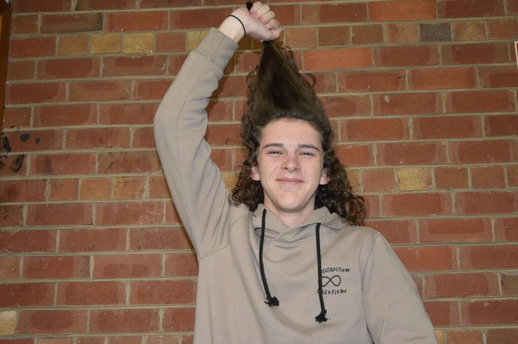 In a fundraising effort for local eight-year-old Lilly Wyburn, Will McEwen will cut his hair on Friday September 1. 
