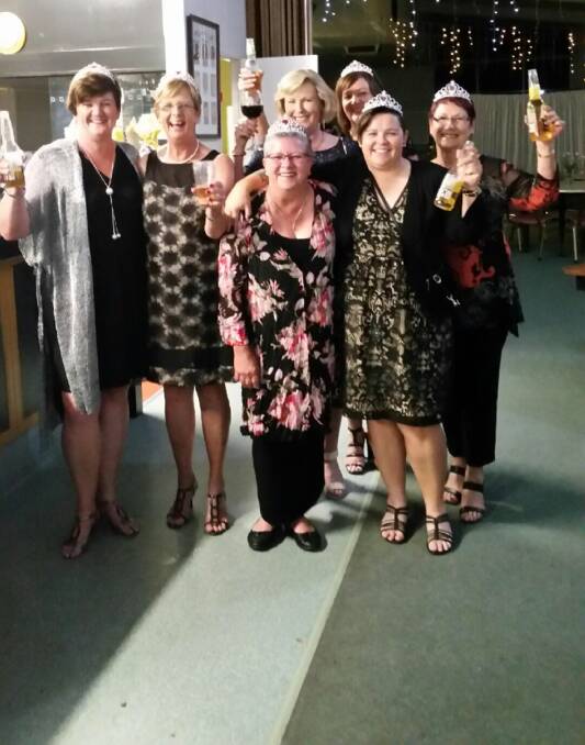 Some of the Parkes Golf Club lady golfers celebrated heading off to the annual WDLGA Rose Bowl in Nyngan last weekend.