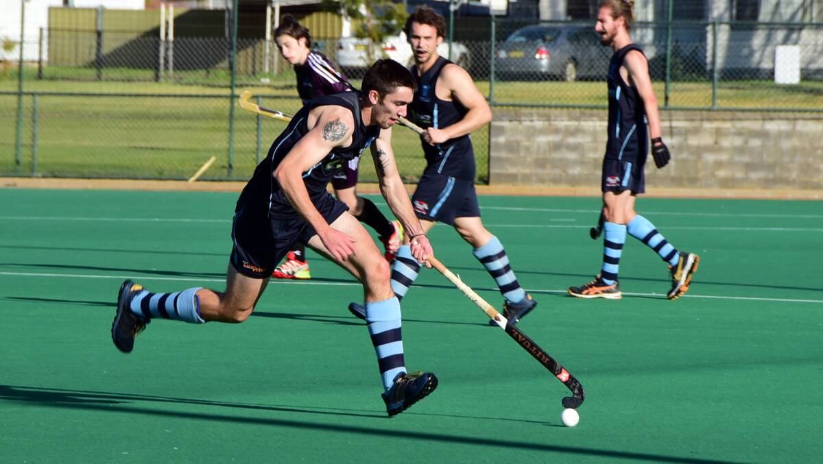 NEW CHALLENGE: Matt Waters and the Dubbo Lions will take part in a new-look Premier League Hockey competition this year. Photo: BELINDA SOOLE