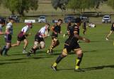 Parkes Boars had a strong showing against Dubbo Rhinos. 