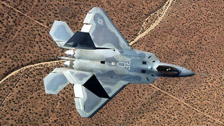 The F22 Raptor is the most advanced US fighter aircraft. Photo: US Air Force