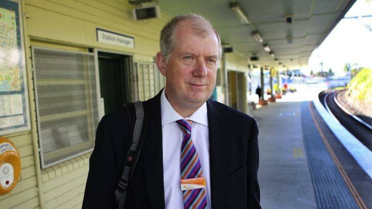 Sydney Trains chief executive Howard Collins. Photo: John Veage