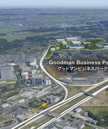 Opportunity knocks: Goodman Business Park Chiba, Tokyo.