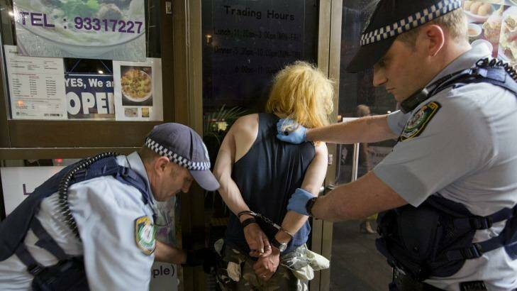 Police say violent crime in Kings Cross and the city has fallen since the late night lock-out. Photo: Steve Lunam