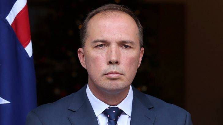 Immigration Minister Peter Dutton. Photo: Andrew Meares