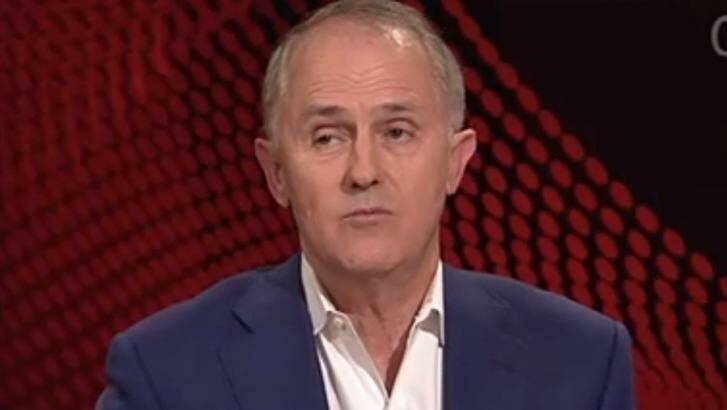 Malcolm Turnbull: insists the cuts are a savings measure. Photo: ABC