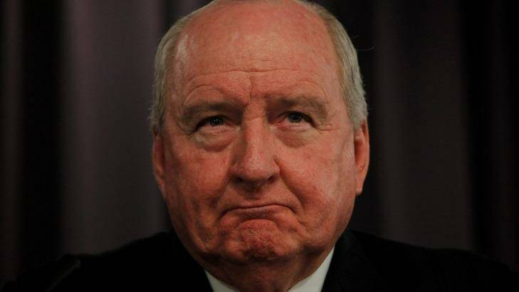 Broadcaster Alan Jones falsely claimed that a 2014 Intergovernmental Panel on Climate Change draft report had "disproven" the panel's own climate change theories. Photo: Andrew Meares