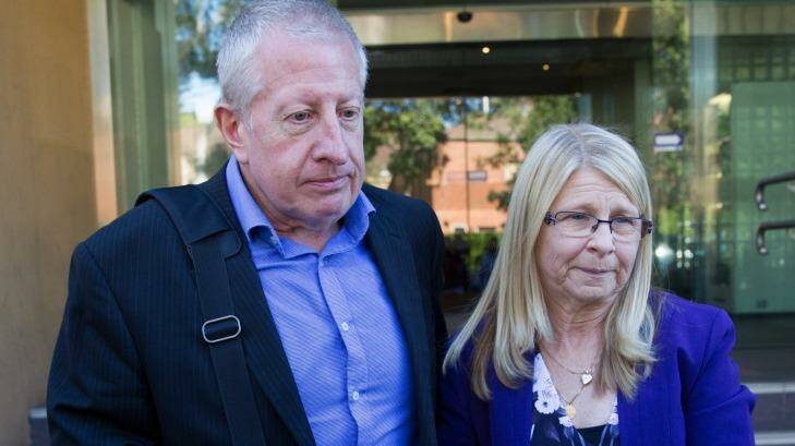 Questions to be answered: Matthew Leveson's parents, Faye and Mark Leveson. Photo: Janie Barrett