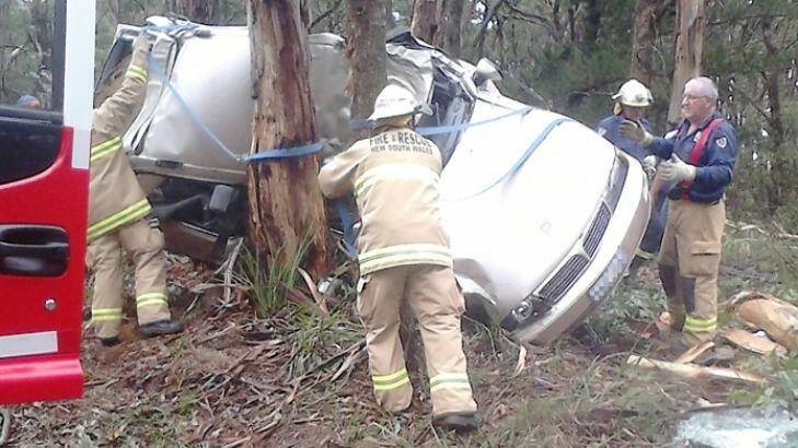 Ongath Kittiyavong died after his car crashed into a tree on the Kings Highway near Braidwood on Sunday