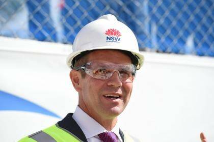 Premier Mike Baird: "My job is to encourage investment into NSW."  Photo: Brendan Esposito