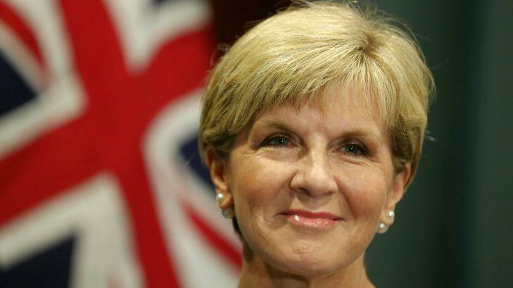 Familiar name and face ... Foreign Affairs Minister Julie Bishop. Photo: Alex Ellinghausen