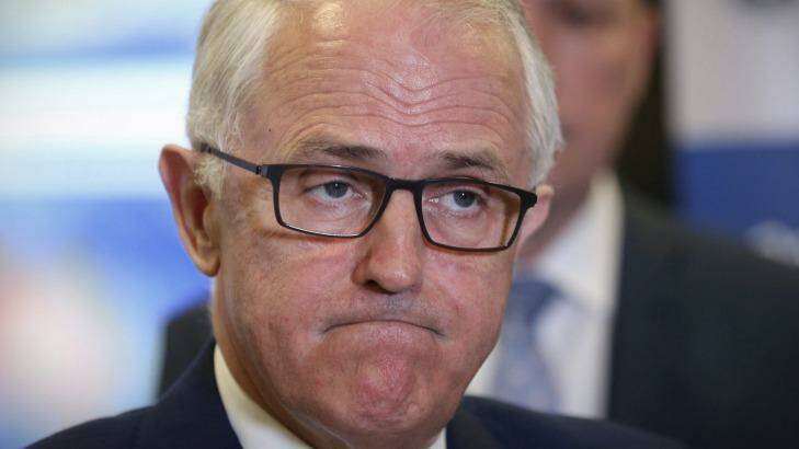 Prime Minister Malcolm Turnbull announced a resettlement option for refugees held in Nauru and Manus Island with the United States of America.  Photo: Andrew Meares