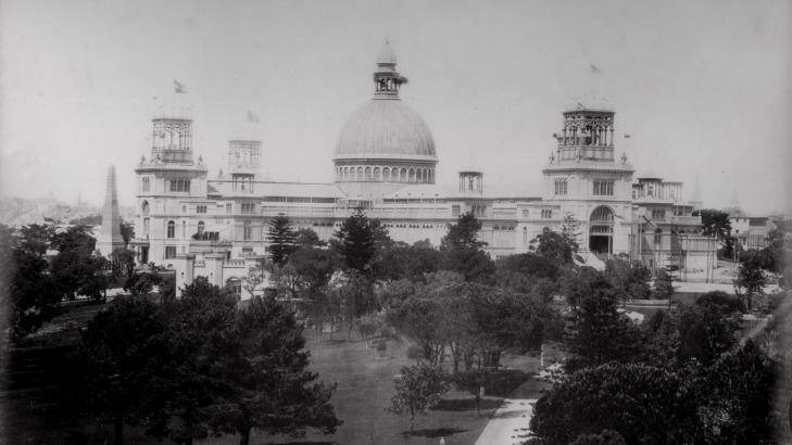 The Garden Palace in the Sydney Botanic Gardens. Photo: Museum of Applied Arts and Sciences