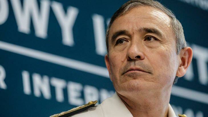 The Commander of the United States Pacific Command, Admiral Harry Harris, discussed the plan during a visit to Sydney. Photo: Brook Mitchell