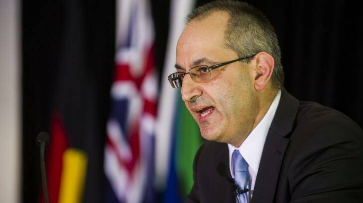 Department of Immigration and Border Protection head Michael Pezzullo. Photo: Rohan Thomson