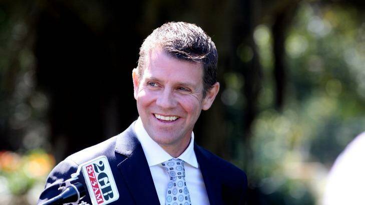 Premier Mike Baird's department has blocked the release of a secret report.  Photo: Edwina Pickles