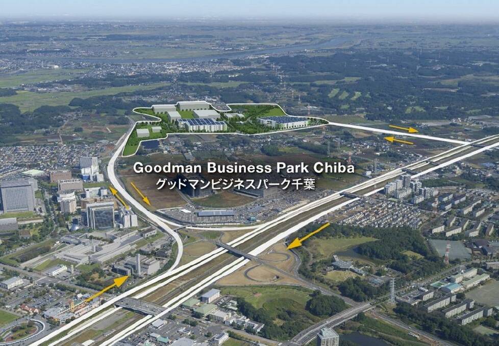 Opportunity knocks: Goodman Business Park Chiba, Tokyo.