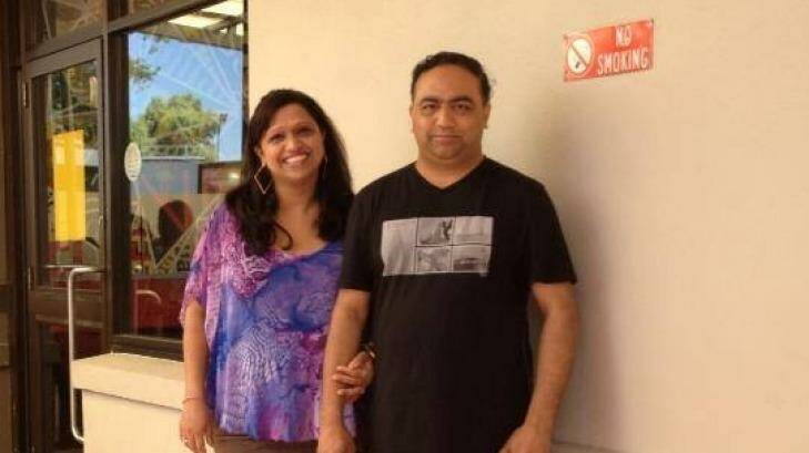 Anamika and Rupen Datta were on a six-week trip to India with their children. Photo: Facebook