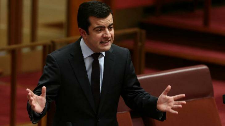 Senator Sam Dastyari has been issued with a 'please explain' over his alleged role in the leadership ballot.  Photo: Alex Ellinghausen