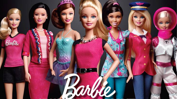 Entrepreneur Barbie (centre) and a few of her earlier professional forms.