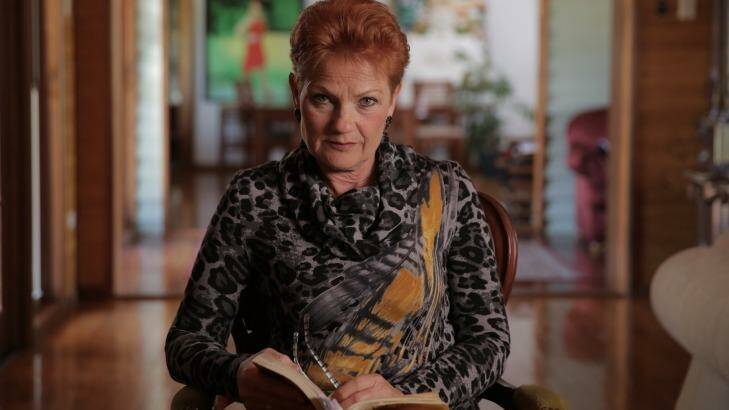 One Nation sentor Pauline Hanson. Photo: Supplied
