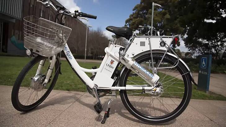 UNSW launches the hydrogen bike (Video Thumbnail)