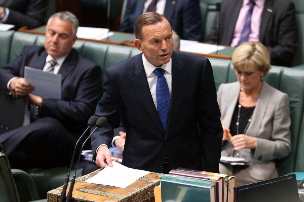 The Prime Minister insists the government remained committed to its entire budget.  Photo: Andrew Meares