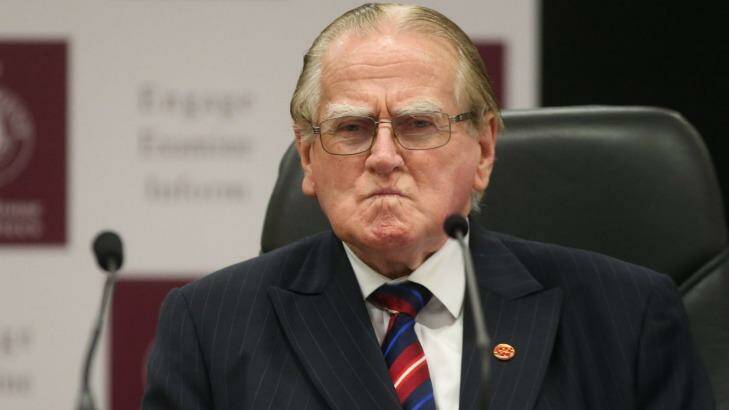 Fred Nile says he was deemed a security threat. Photo: Ryan Osland