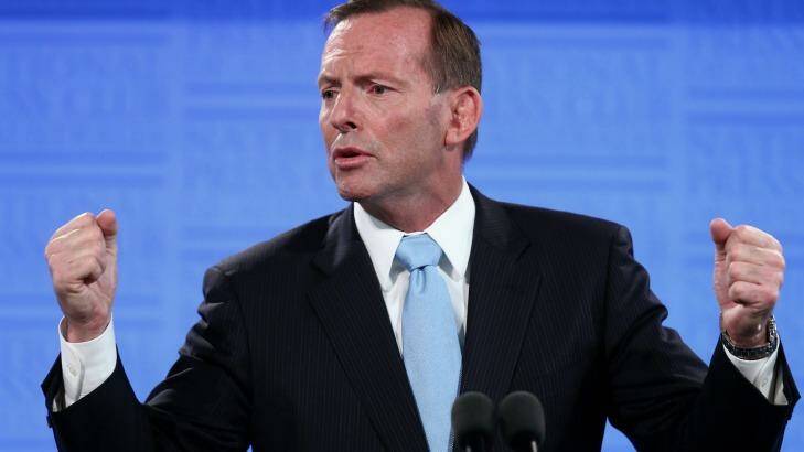 The Prime Minister decried being "lectured" by the UN over a finding on asylum seeker detention.  Photo: Alex Ellinghausen
