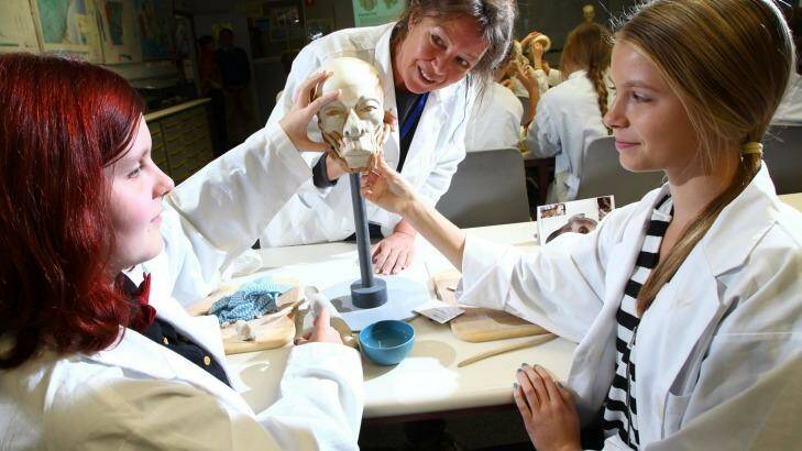 Many year 10 students do not chose to study science in senior school. Photo: Ken Robertson