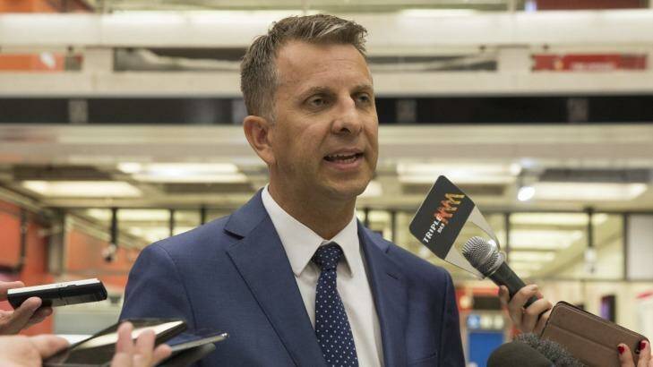 "I want to do away with timetables": Transport Minister Andrew Constance.  Photo: Jessica Hromas