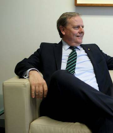Relaxed: Former federal treasurer Peter Costello is to appear before a Senate  hearing. Photo: Patrick Scala