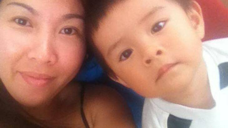 Lisa Le and her two-year-old son William. Photo: supplied