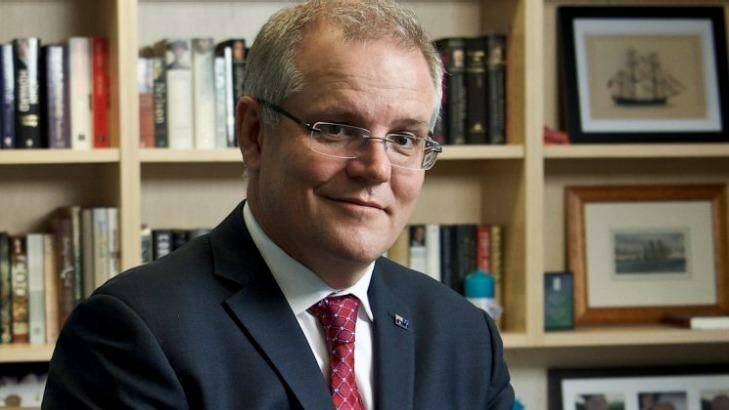 Federal Treasurer Scott Morrison remains optimistic about the economy. Photo: Wolter Peeters