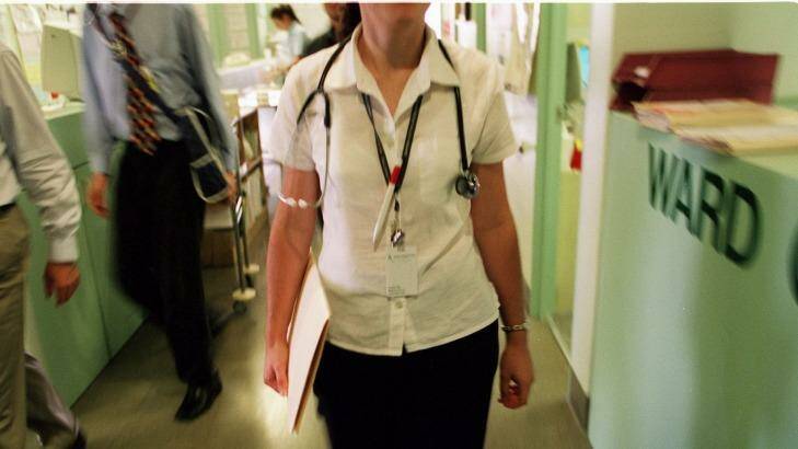 A new study of nurses and midwives' wellbeing found almost a third of Australia's nurses are thinking of leaving the profession. Photo: Joe Armao