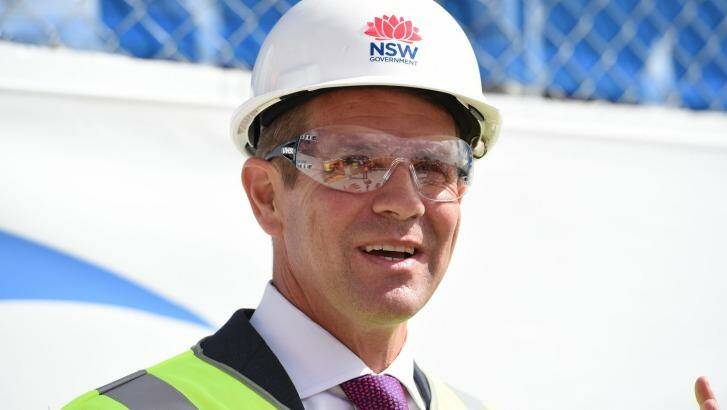 Premier Mike Baird: "My job is to encourage investment into NSW."  Photo: Brendan Esposito