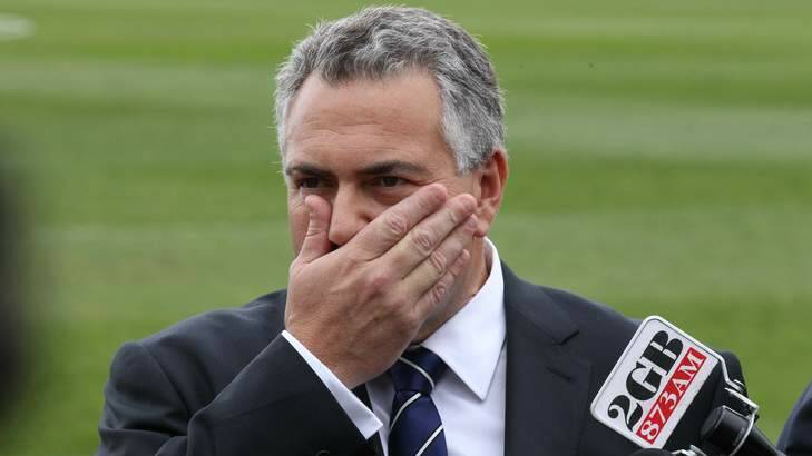 Treasurer Joe Hockey's comments have sparked anger among his colleagues. Photo: Peter Rae