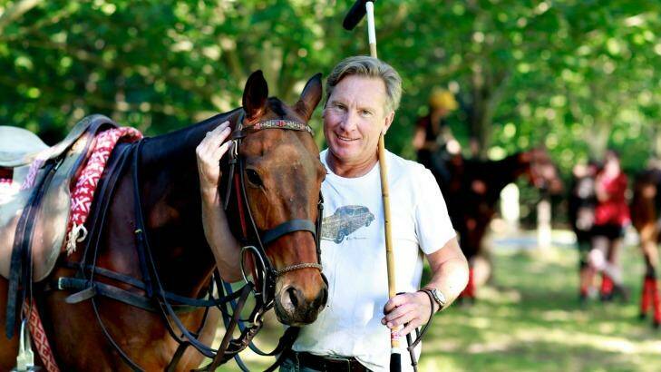 Polo horse breeder and businessman Peter Higgins. Photo: Edwina Pickles