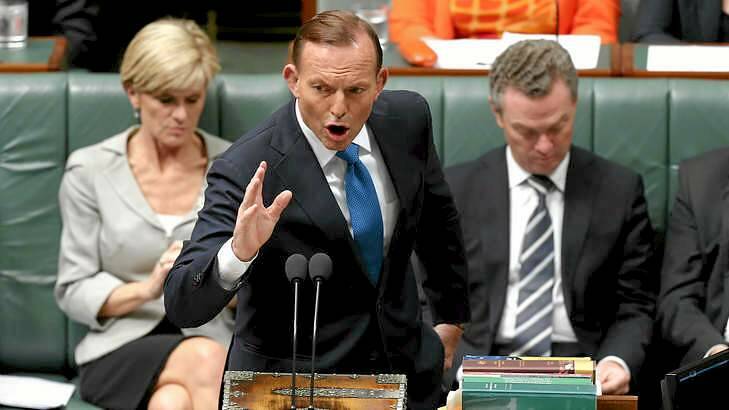 Tony Abbott, whose Direct Action plan has not found favour with voters. Photo: Alex Ellinghausen